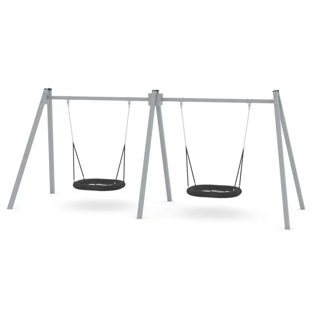 Swing dobbelt fuglerede L230 x B675 x H275 cm 