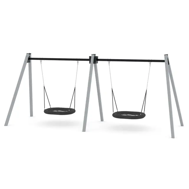 Swing dobbelt fuglerede L230 x B675 x H275 cm 