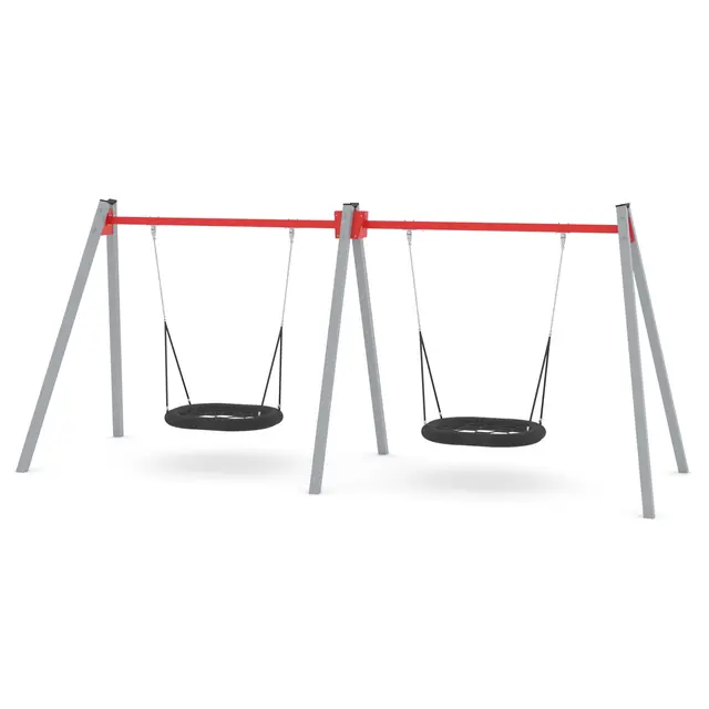 Swing dobbelt fuglerede L230 x B675 x H275 cm 