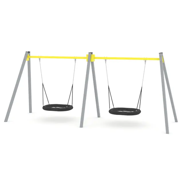 Swing dobbelt fuglerede L230 x B675 x H275 cm 