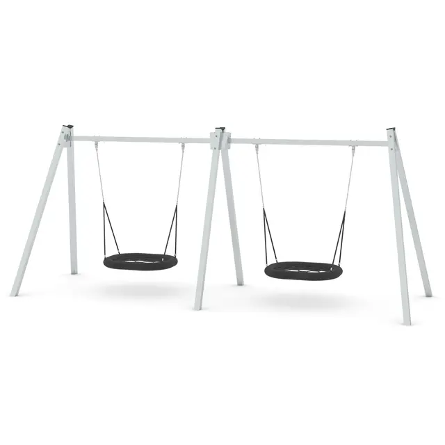 Swing dobbelt fuglerede L230 x B675 x H275 cm 