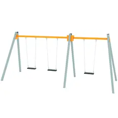 Swing trippelt huskestativ 2 L195 x B550 x H240 cm