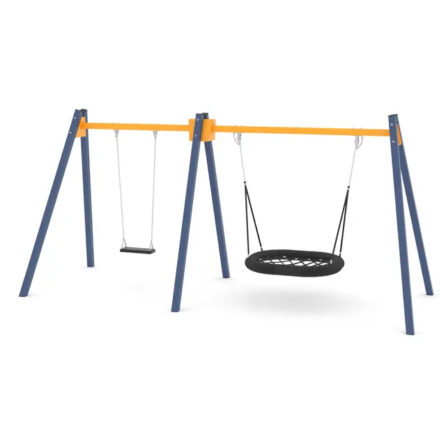 Swing fuglerede og huske L195 x B505 x H240 cm 