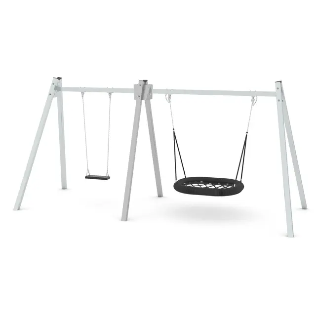 Swing fuglerede og huske L195 x B505 x H240 cm 