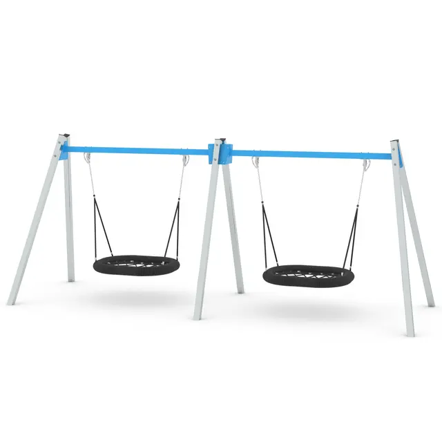 Swing dobbelt fuglerede 2 L195 x B575 x H240 cm 