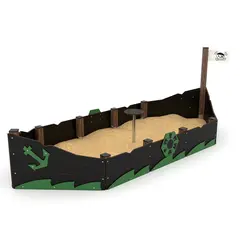 Solo sandkasse skip L415 x B165 x H140 cm