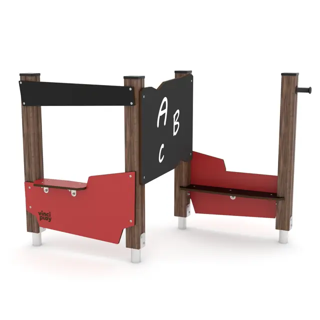 Solo lekeapparat med tavle L167 x B97 x H114 cm 
