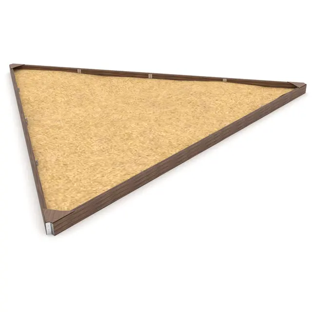 Solo trekantet sandkasse L254 x B221 x H28 cm 