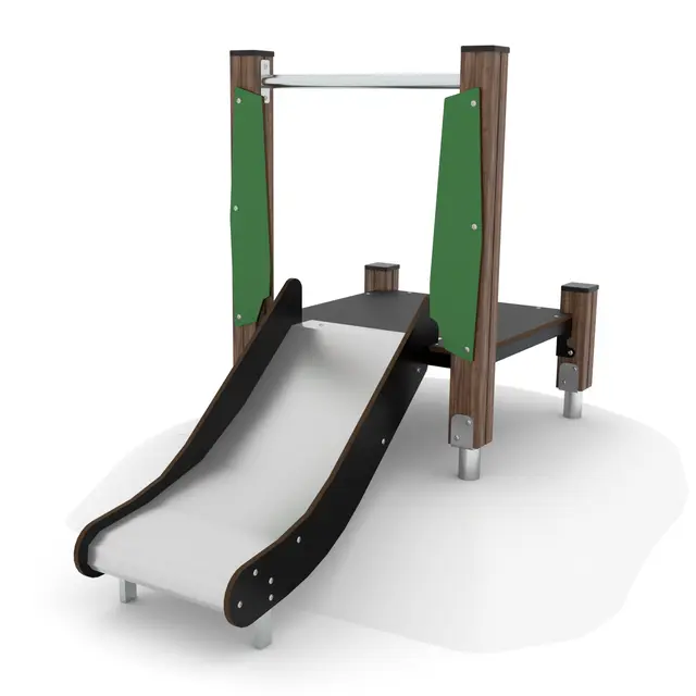 Solo sklie med platform i tre 1 L168 x B84 x H141 cm 