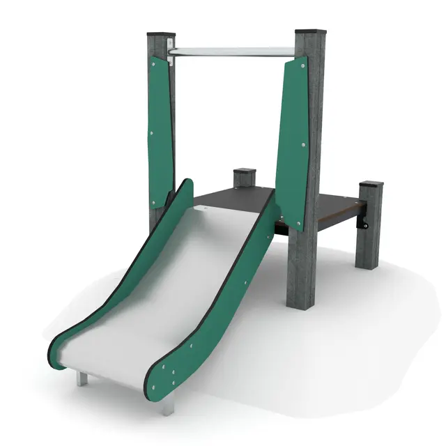 Solo sklie med platform i tre 1 L168 x B84 x H141 cm 