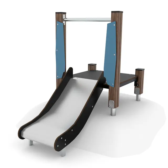 Solo sklie med platform i tre 1 L168 x B84 x H141 cm 