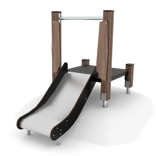 Solo sklie med platform i tre 1 L168 x B84 x H141 cm 