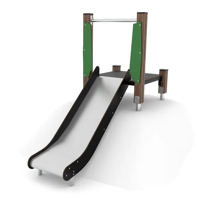 Solo sklie med platform i tre 2 L203 x B84 x H171 cm 