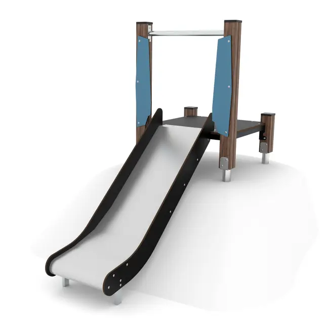 Solo sklie med platform i tre 2 L203 x B84 x H171 cm 