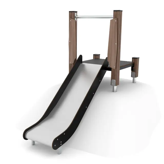 Solo sklie med platform i tre 2 L203 x B84 x H171 cm 