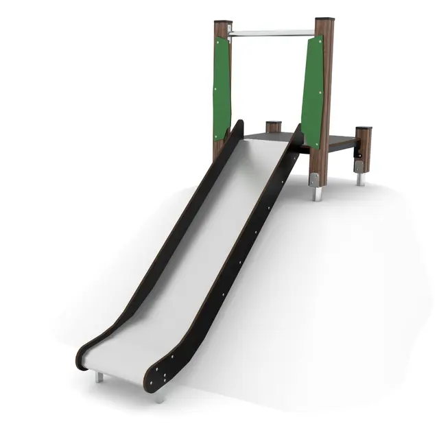 Solo sklie med platform i tre 3 L239 x B84 x H201 cm 
