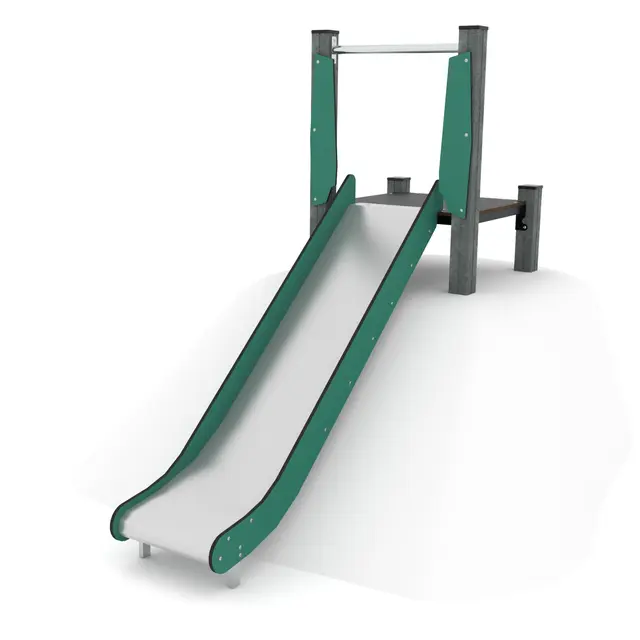 Solo sklie med platform i tre 3 L239 x B84 x H201 cm 