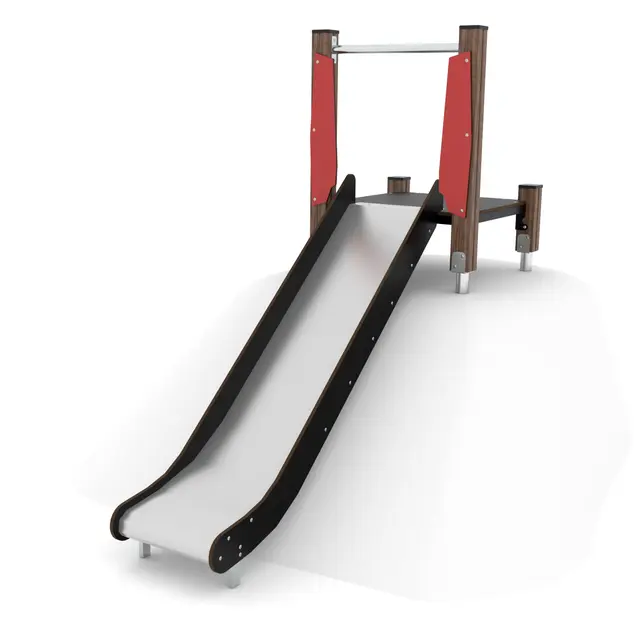 Solo sklie med platform i tre 3 L239 x B84 x H201 cm 