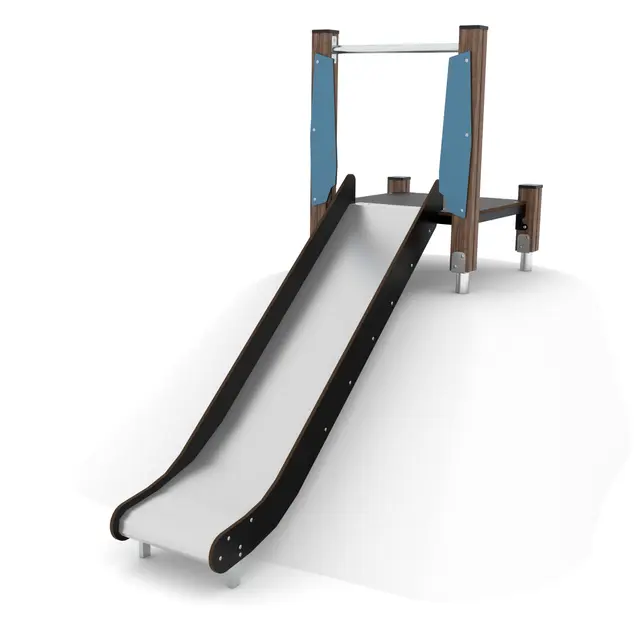Solo sklie med platform i tre 3 L239 x B84 x H201 cm 