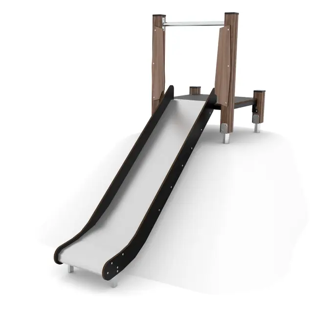 Solo sklie med platform i tre 3 L239 x B84 x H201 cm 