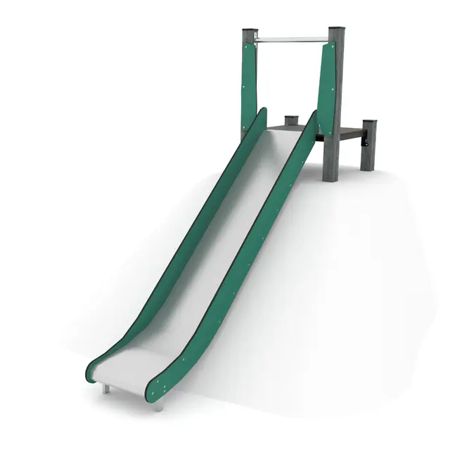 Solo sklie med platform i tre 4 L285 x B84 x H231 cm 