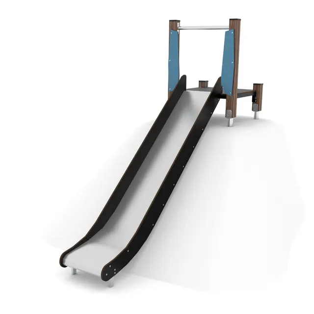 Solo sklie med platform i tre 4 L285 x B84 x H231 cm 