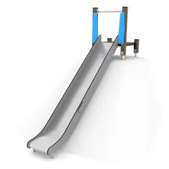 Solo sklie med platform i tre 5 L321 x B84 x H261 cm