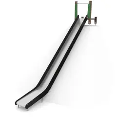Solo sklie med platform i tre 7 L515 x B84 x H380 cm