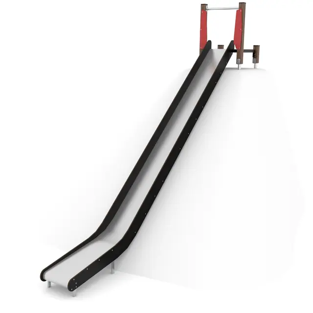 Solo sklie med platform i tre 7 L515 x B84 x H380 cm 