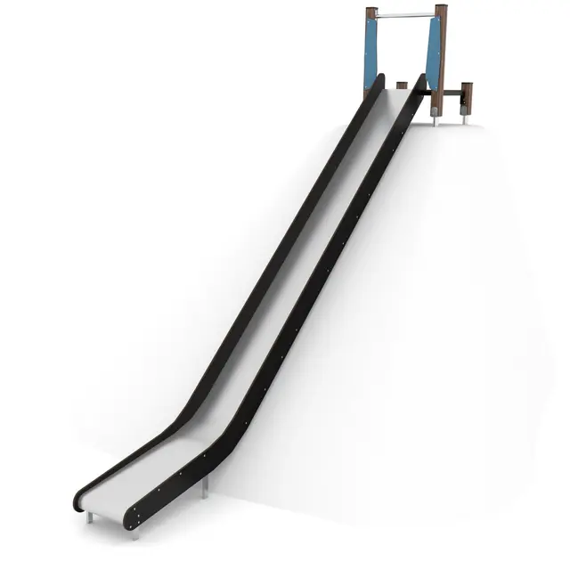Solo sklie med platform i tre 7 L515 x B84 x H380 cm 