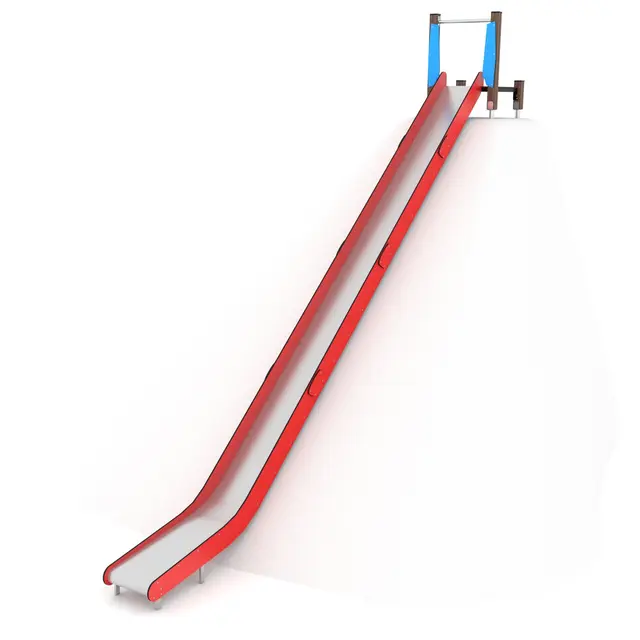 Solo sklie med platform i tre 8 L635 x B84 x H480 cm 