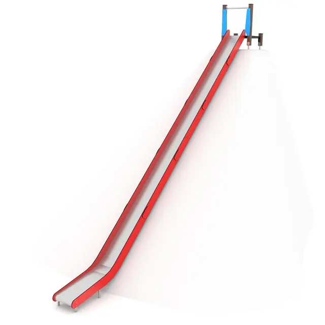 Solo sklie med platform i tre 9 L755 x B84 x H581 cm 