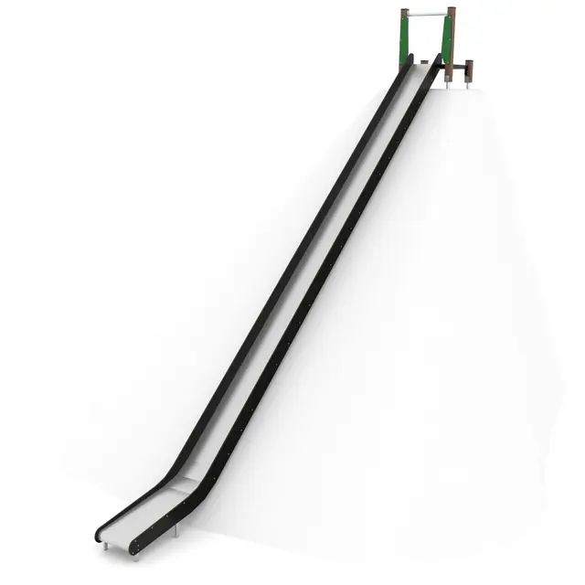 Solo sklie med platform i tre 9 L755 x B84 x H581 cm 