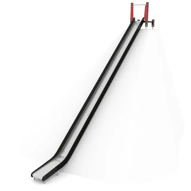 Solo sklie med platform i tre 9 L755 x B84 x H581 cm 