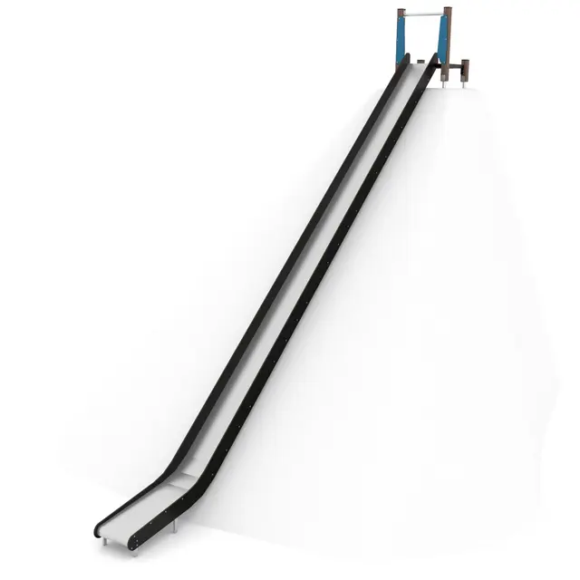 Solo sklie med platform i tre 9 L755 x B84 x H581 cm 