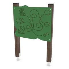 Solo lekepanel labyrint L84 x B11 x H130 cm