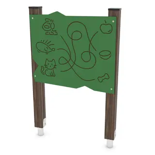 Solo lekepanel labyrint L84 x B11 x H130 cm