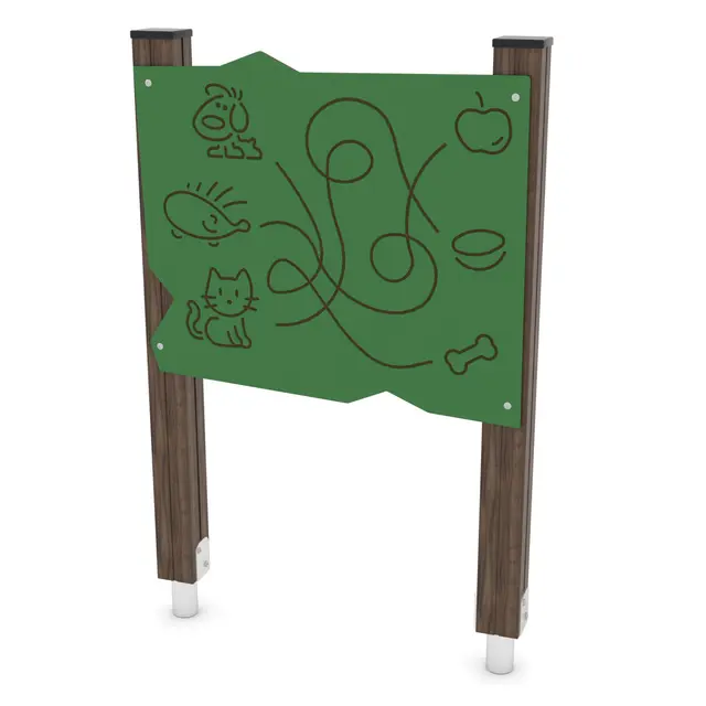 Solo lekepanel labyrint L84 x B11 x H130 cm 