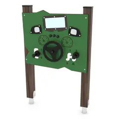Solo lekepanel med ratt L84 x B21 x H130 cm