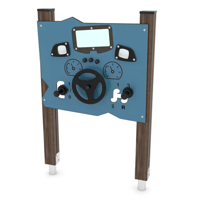 Solo lekepanel med ratt L84 x B21 x H130 cm 