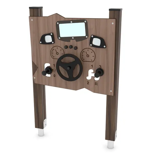 Solo lekepanel med ratt L84 x B21 x H130 cm 