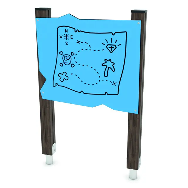 Solo lekepanel skattejakt L84 x B11 x H130 cm 