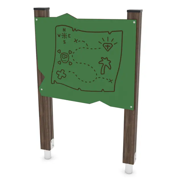 Solo lekepanel skattejakt L84 x B11 x H130 cm 