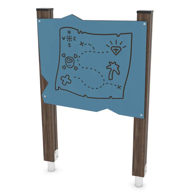 Solo lekepanel skattejakt L84 x B11 x H130 cm 