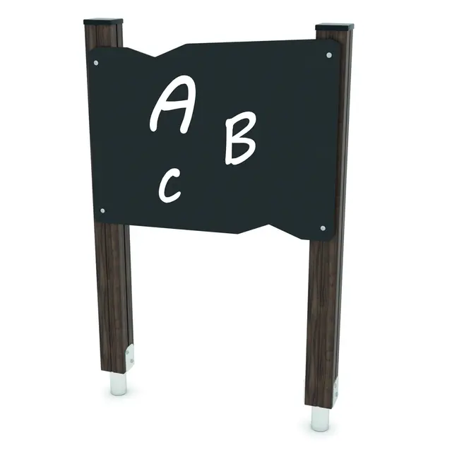 Solo lekepanel krittavle L84 x B11 x H130 cm 