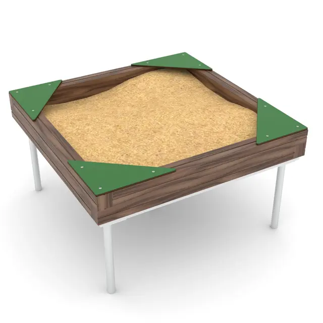 Solo sandkassebord L139 x B139 x H78 cm 