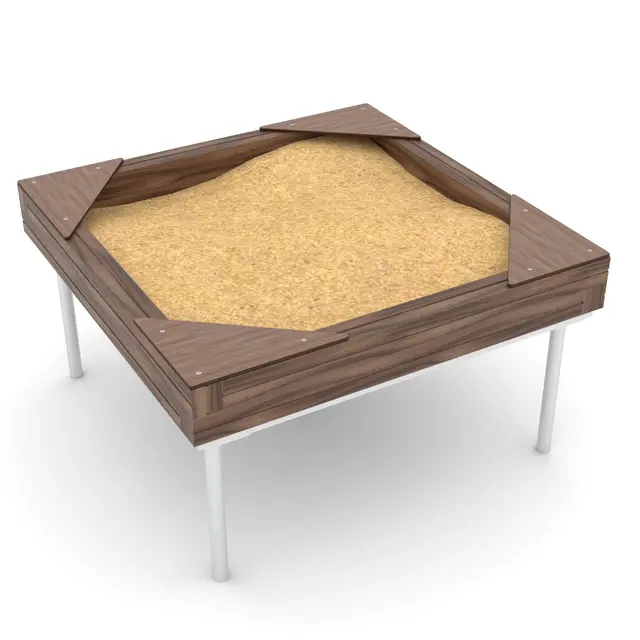 Solo sandkassebord L139 x B139 x H78 cm 