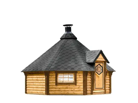 Grillhytte 14,9 lukket L430 x B430 x H333 cm 