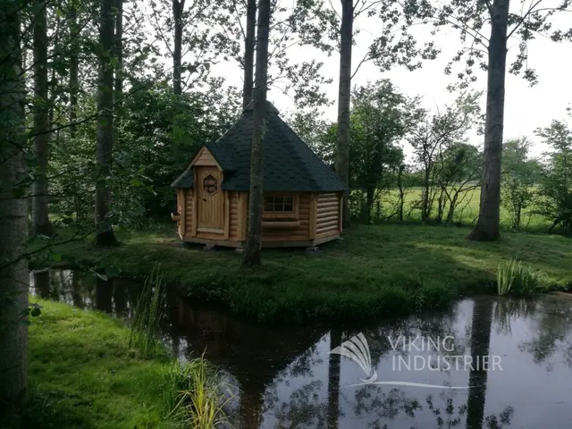 Grillhytte 14,9 lukket L430 x B430 x H333 cm 