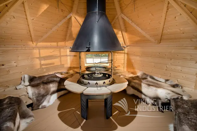 Grillhytte 9,2 lukket L376 x B326 x H306 cm 